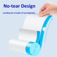 thumbnail image 2 of XYCCA 100pcs Small Tear-Free Drawstring Trash Bags 4 Gallon Unscented Garbage Bags for Bathroom Kitchen (Green)-0763, 2 of 5