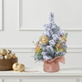 thumbnail image 6 of Christmas Tree 7.87inch Artificial Christmas Pine Tree Mini Christmas Tree Desktop,Bottle Brush Fake Trees with Wooden Base for Table Top Christmas Indoor Home Decor Holiday Party Gifts, 6 of 7