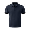 thumbnail image 3 of Breeze Polo Shirts for Men Capri Polo Wearbreeze Beer Belly Short Sleeve Beer Shirt Stretchy Quick Dry Golf T-Shirts, 3 of 7
