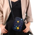 thumbnail image 4 of HELLHERO Horse Silhouettes Small Crossbody Purse Polyester with Zipper for Outdoor Holiday Travel, 4 of 7