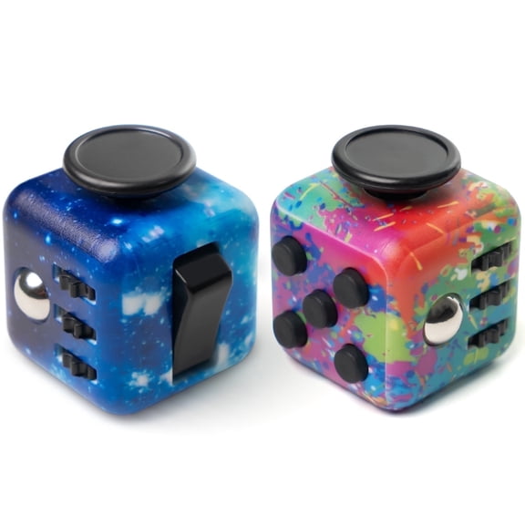 VYOTP Relieve Stress Anxiety Six-Sided Stress Relief and Concentration Toy Suitable for Adults and Children [Gift Recommendation]  [Stress Relief Device] [Soft Material]