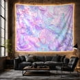 thumbnail image 6 of Pastel Butterflies Among Pearls and Seashells, Dreamy Fantasy for Butterfly Lovers, Underwater Wall Art, Mother's Day Gift, Tapestry Wall Hanging for Bedroom and Dorm, 6 of 7