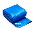 thumbnail image 2 of CNKOO Swimming Pool Cover  10-Foot Blue Pool Cover Diameter Round Easy Set for Frame Pools Inflatable Swimming Fast Set Pool, 2 of 6