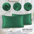 thumbnail image 4 of Bfogop Satin Pillowcase for Skin and Hair, Envelope Closure - Bedding Queen Pillow Cases(20" x 30"), Soft Breathable Smooth Cooling Pillow Covers for Sleeping, 4 of 8