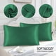 thumbnail image 4 of Funda de almohada de satén para el cabello y la piel Tamaño estándar 20x30 pulgadas Fundas de almohada suaves con mezcla de 35% algodón y 65% poliéster que reduce la fricción para la protección del, 4 of 8