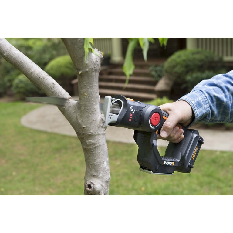 WORX WX550L 20V Power Share Axis Cordless Reciprocating & Jig Saw