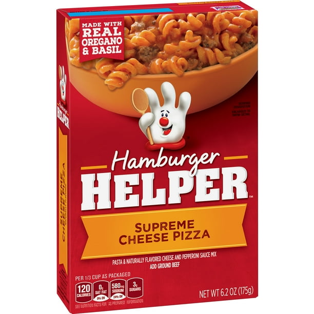 Hamburger Helper Supreme Cheese Pizza Hamburger Helper 6.2 Oz