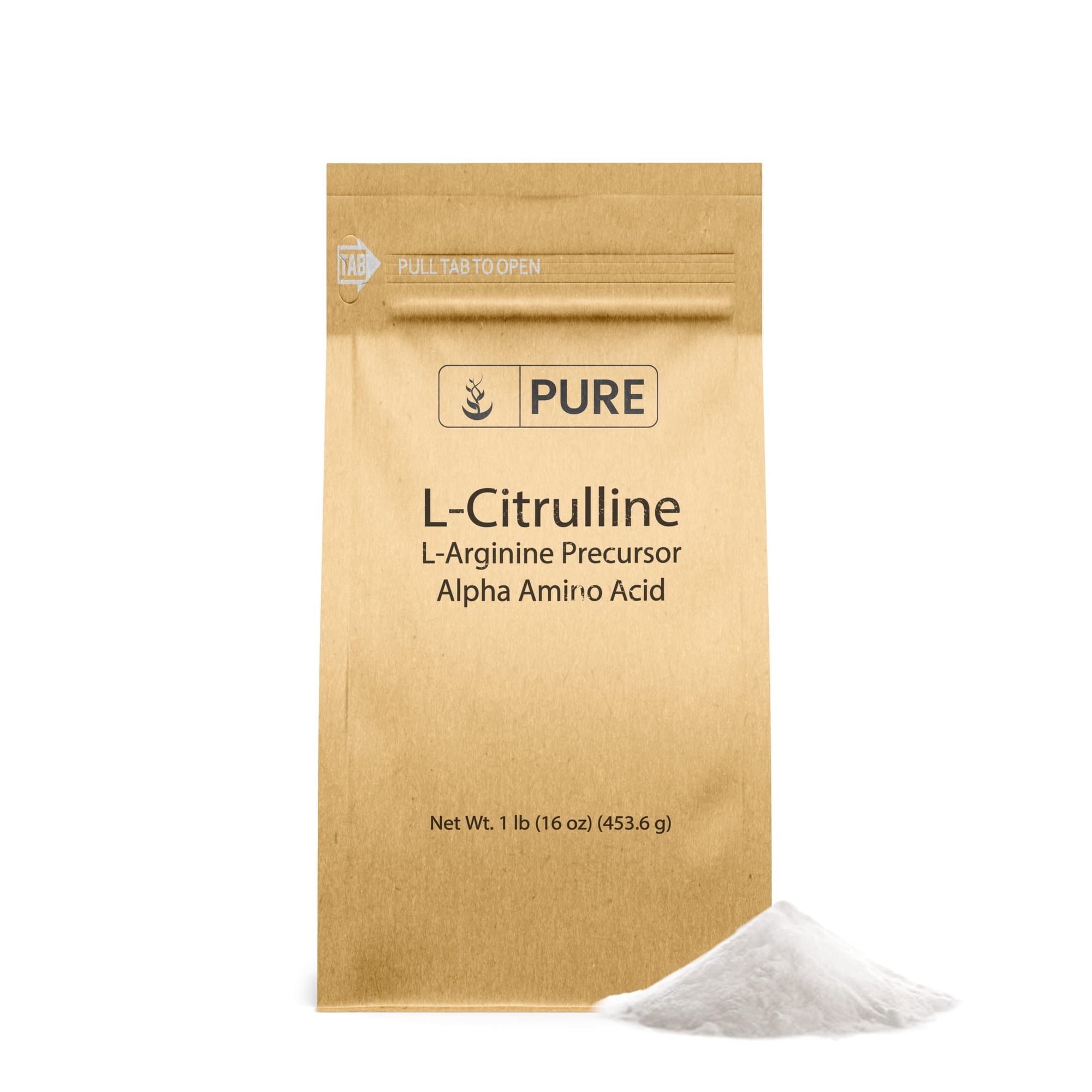 Pure Original Ingredients L-Citrulline Powder 1 lb Pure Non-Essential Amino Acid, Preservative-Free