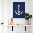 thumbnail image 4 of Canvas Wall Art Coastal Canvas Art Print Illustration Anchor Rope Pictures Wall Decor for Living Room Bedroom Artwork Decorations Stretched Framed Ready to Hang 20"x30", 4 of 9