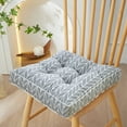 thumbnail image 2 of Indoor Outdoor Chair Cushion, Bohemian Soft Patio Chair Pads Floor Cushion Pillow Indoor Office Home Kitchen Square Dining Chair Cushion Pillow 16"x16"x4", 2 of 6