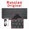 thumbnail image 1 of New Genuine US Russian Laptop Keyboard For Lenovo IBM Thinkpad E14 R14 E15 R15 S3 Gen2 With Backlight RU S3 Gen2, 1 of 6