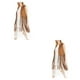 thumbnail image 3 of Chaleco sin mangas Minnieouse con flecos para mujer camello L, 3 of 6
