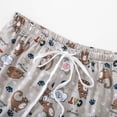 thumbnail image 4 of Defitshape Women's Cute Pajamas Cotton Pjs Soft Cartoon Short Summer Fall Drawstring Spring Lounge Pajama Set Style7 X-Large, 4 of 4