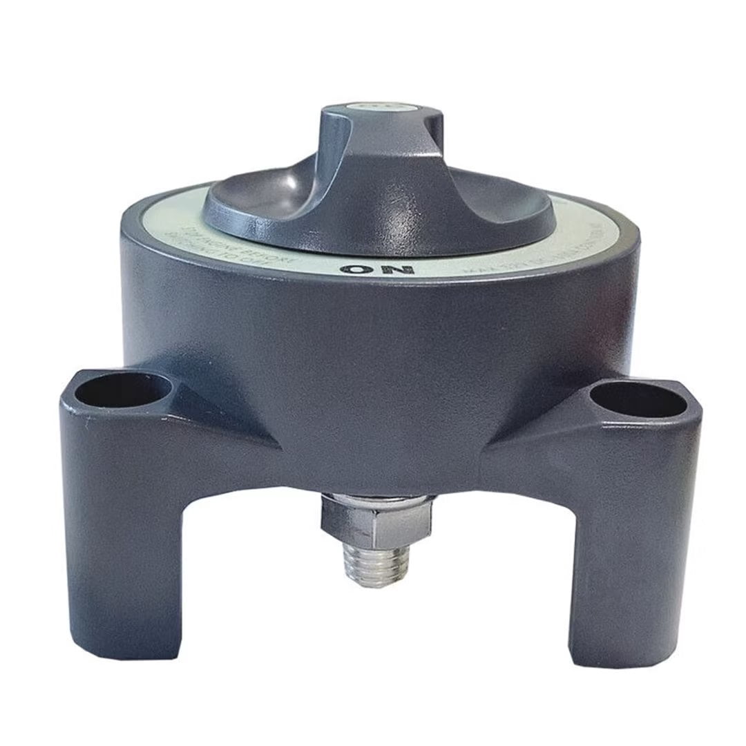 Gray Boat 2 Positions Power Disconnect Selector Rotary Battery Switch