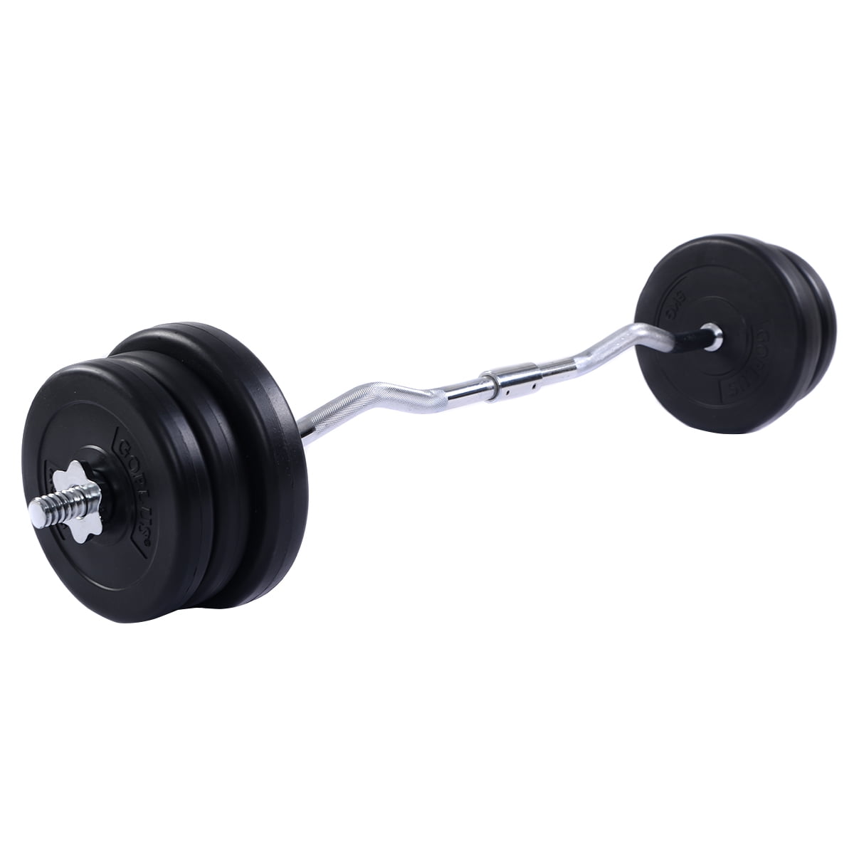 Costway Detechable Olympic Barbell Dumbbell Weight Set Lifting Costway Detechable Olympic Barbell Dumbbell Weight Set Lifting Exercise Curl Bar Workout