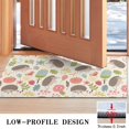 thumbnail image 3 of Cute Hedgehog Pattern with Pioneer Flower Door Rugs,Washable Non Slip Door Mats Indoor,Decorative Door Mats,Entry Mat Indoor for Entrance,Bedroom,Kitchen,Bathroom,17"x30", 3 of 6