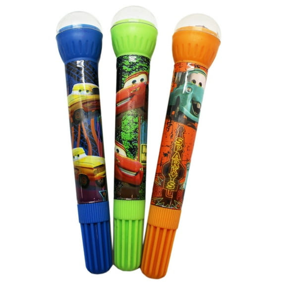 Disney Pixar's Cars Assorted Color/Character Roller Stamp Markers