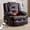 Brown, variant on LLappuil Recliner Chair, 360° Swivel Massage Recliner Chair with Heat, Nursery Glider Rocker Recliner Chair with Cup Holders, USB Charge Port, Side Pockets for Living Room, Bedroom Brown
