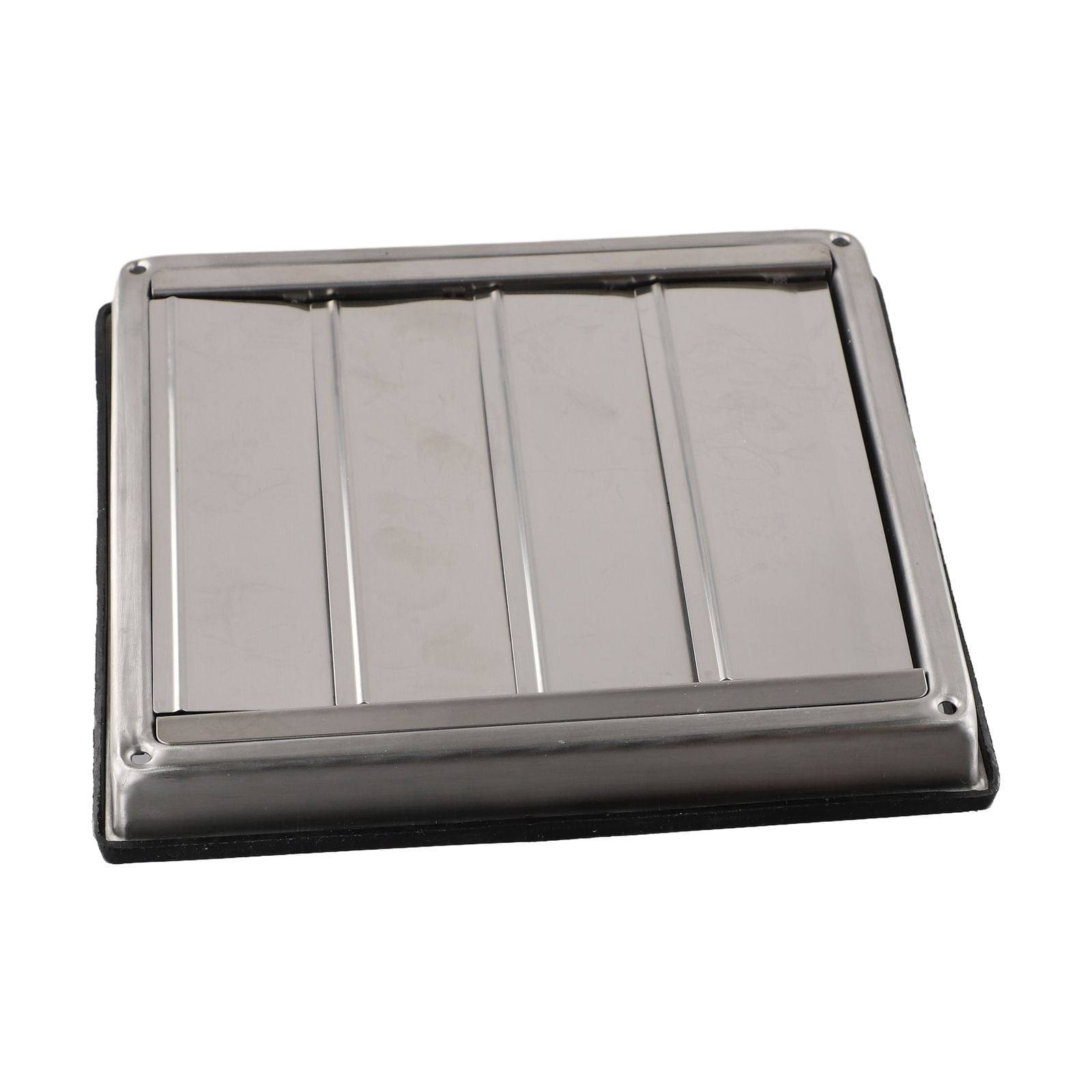 4/5/6Inch Stainless Steel Gravity Grille Duct Vent Cover With Non-Return Louver 100Mm Smile Home