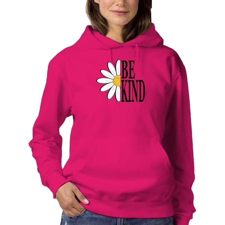 Be Kind Daisy Hoodie Women -Image by Shutterstock Female XX-Large