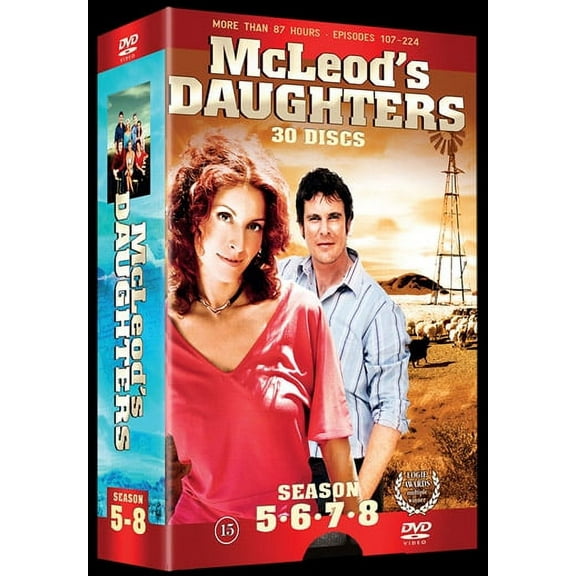 McLeod's Daughters (Seasons 5-8) - 30-DVD Box Set [ NON-USA FORMAT, PAL, Reg.0 Import - Denmark ]