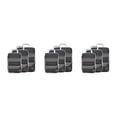 thumbnail image 2 of relayinert 1/2/3/5 3pack/lot Waterproof And Durable Storage Cubes - Enjoy On Trips No Loose Thread Black 3PCS, 2 of 6