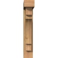 thumbnail image 2 of Ekena Millwork 5 1/2"W x 24"D x 32"H Merced Block Smooth Bracket w/ Offset Brace, Western Red Cedar, 2 of 25