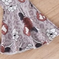 thumbnail image 5 of Uuszgmr Easter Outfits For Girls Boystoddler Short Sleeve Ruffles T Shirt Pullover Tops Cartoon Printed Bell Bottoms Pants Outfits Red,Size:18-24 Months, 5 of 9