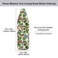 thumbnail image 5 of HELLHERO Butterfly Leaf Iron Board Cover Replacement Accessories Elastic Edge Polyester Fiber Fabric for Home Ironing, 5 of 5