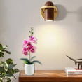 thumbnail image 6 of Artificial flowers,Artificial Orchid With Vase Flowers For Kitchen Table Centerpieces Large Orchid Phalaenopsis Orchid Plant Faux Flowers Indoor Room Decoration, 6 of 9