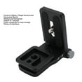 thumbnail image 3 of Camera L Bracket, Aluminum Alloy 1/4 3/8 Inch Thread Foldable Camera L Bracket 38mm Slot  for Accessory, 3 of 7