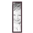 thumbnail image 2 of ArtToFrames 10" x 36" Cherry Picture Frame, 10x36 inch Red Wood Poster Frame (WOM-4095), Pack, 2 of 8