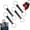 Black, variant on 4PCS Adjustable Luggage Connector Straps, Multi-Use Elastic Add-A-Bag Bungee Straps for Suitcases, Durable Waterproof Travel Essentials, Black/Red/Rainbow-colored Options