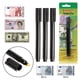 thumbnail image 3 of Bolsa Comprobador de dinero Detector de falsificaciones Marcador Tester de billetes falsos Bolígrafo Negro Likrtyny  Para Estrenar, 3 of 4