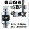 thumbnail image 4 of Real-time LED Digital Shower Water Thermometer with NEW Temperature Display F7T8, 4 of 7