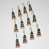 HomeTrends Painterly Lighthouse Shower Hooks, 1 Each