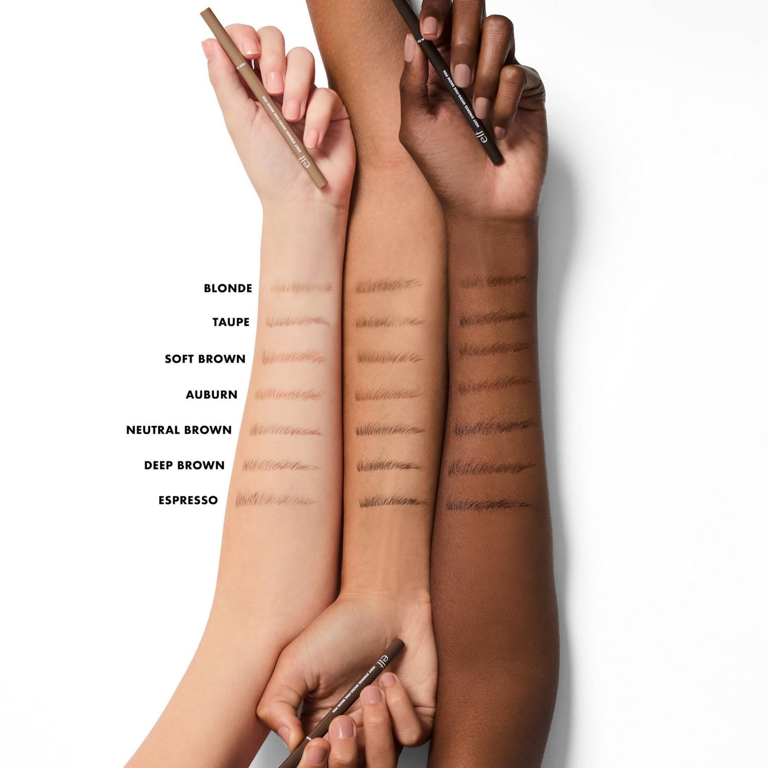 e.l.f. Cosmetics Holy Strokes Micro-Fine Brow Pen, Waterproof formula