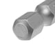 thumbnail image 4 of 5 piezas de punta de destornillador Torx de seguridad magnética T27 de 50 mm de longitud con vástago hexagonal de 1/4" de acero aleado S2, 4 of 4