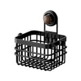 thumbnail image 2 of Kitchen Storage Basket Wall Mounted Iron Organizer With Suction Cup Ventilated Design For Pantry Bathroom Entryway, 2 of 6