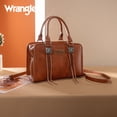 thumbnail image 3 of Wrangler Tote Bag for Women Crossbody for Ladies Purse Fringe Western Purse Vintage Handbags, Brown, 3 of 6