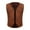 Brown, variant on TiaoBug Kids Cowboy Cowgirl Costume Halloween Dress up Suit Sleeveless Vest Waistcoat Top Brown 10