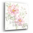 thumbnail image 2 of Epic Art 'Floral Today is a Good Day' by Cindy Jacobs, Acrylic Glass Wall Art, 36"x36", 2 of 8