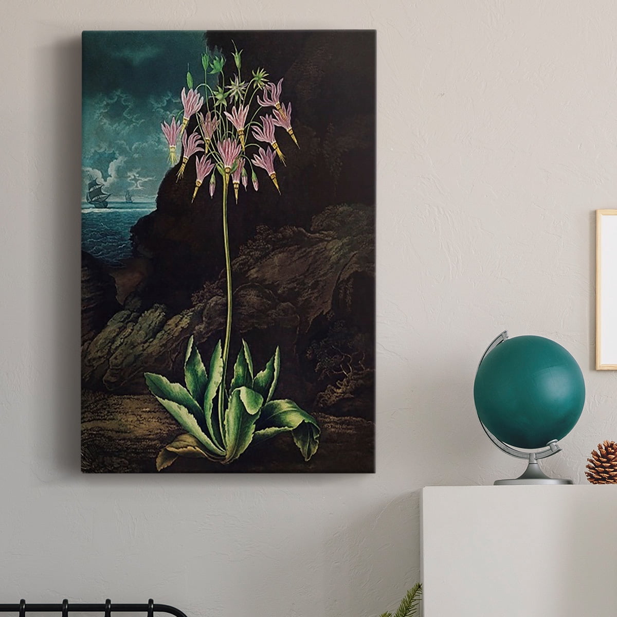 Temple of Flora II Premium Gallery Wrapped Canvas - Ready to Hang
