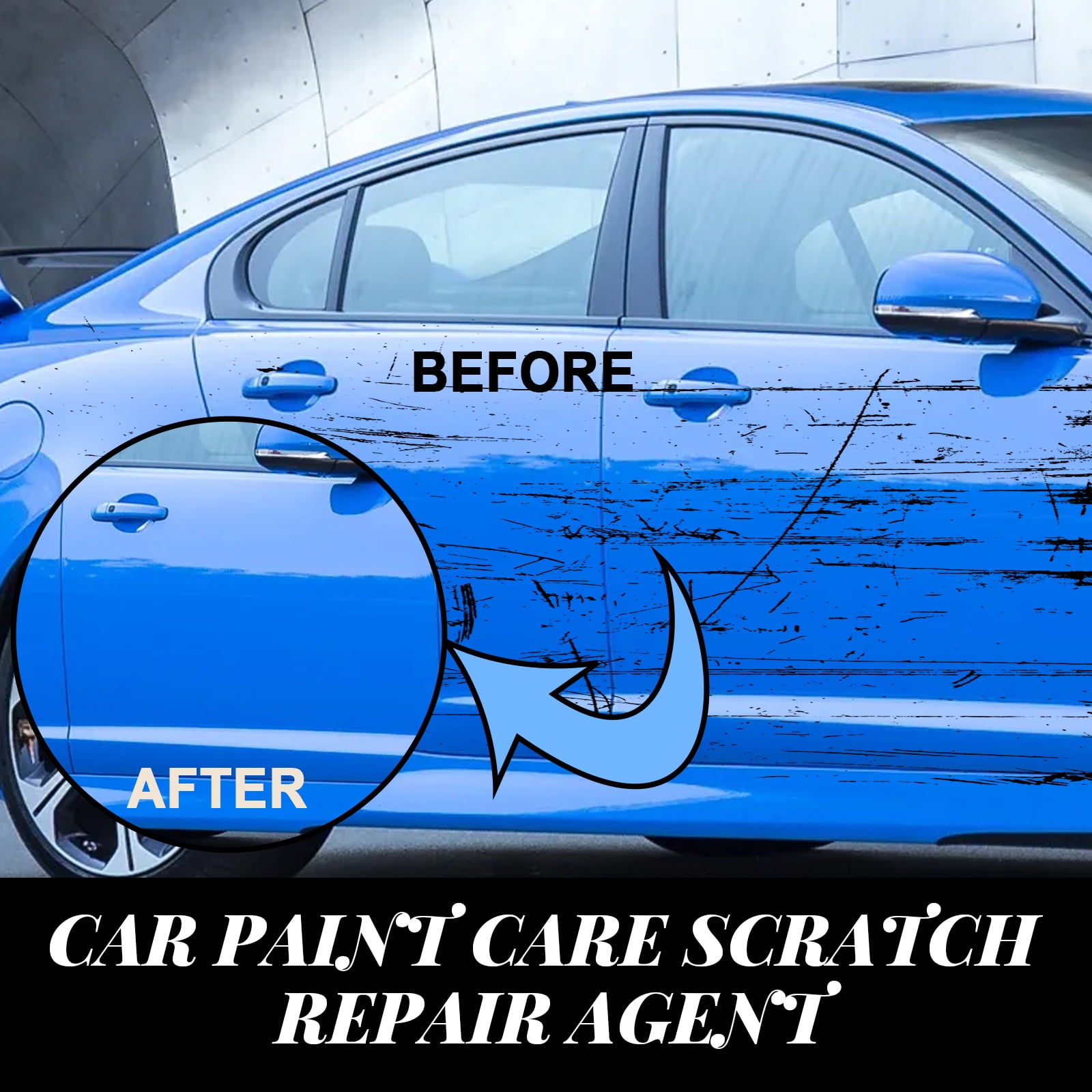 UIRPK Ultimate Paint Restorer,Car Paint to Scratch Artifact,f1 CC Scratch  Remover,Ultimate Paint Restorer,Easily Fix Any Scratches, Swirls, or Other