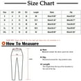 thumbnail image 2 of WIZUTIZ Plus Size Yoga Pants for Women Oversized Leisure Slim Yoga Pants Stretch Elastic High Rise Full Length Pants Solid Leggings for Teen Girls Workout Clubs White, 2 of 6