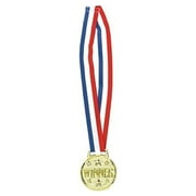 Amscan Victorious Sports Party "Winner" Medal Necklace Favour Pack Of 1, Multicolor, 30"
