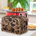 thumbnail image 3 of Yuyamidu Brown Camo Duck 4 Slice Toaster Cover Stain Resistant Wide Slot Bread Maker Dust Cover Anti-Scratch Kitchen Small Appliance Protective Cover for Countertop Home Decor, 3 of 7