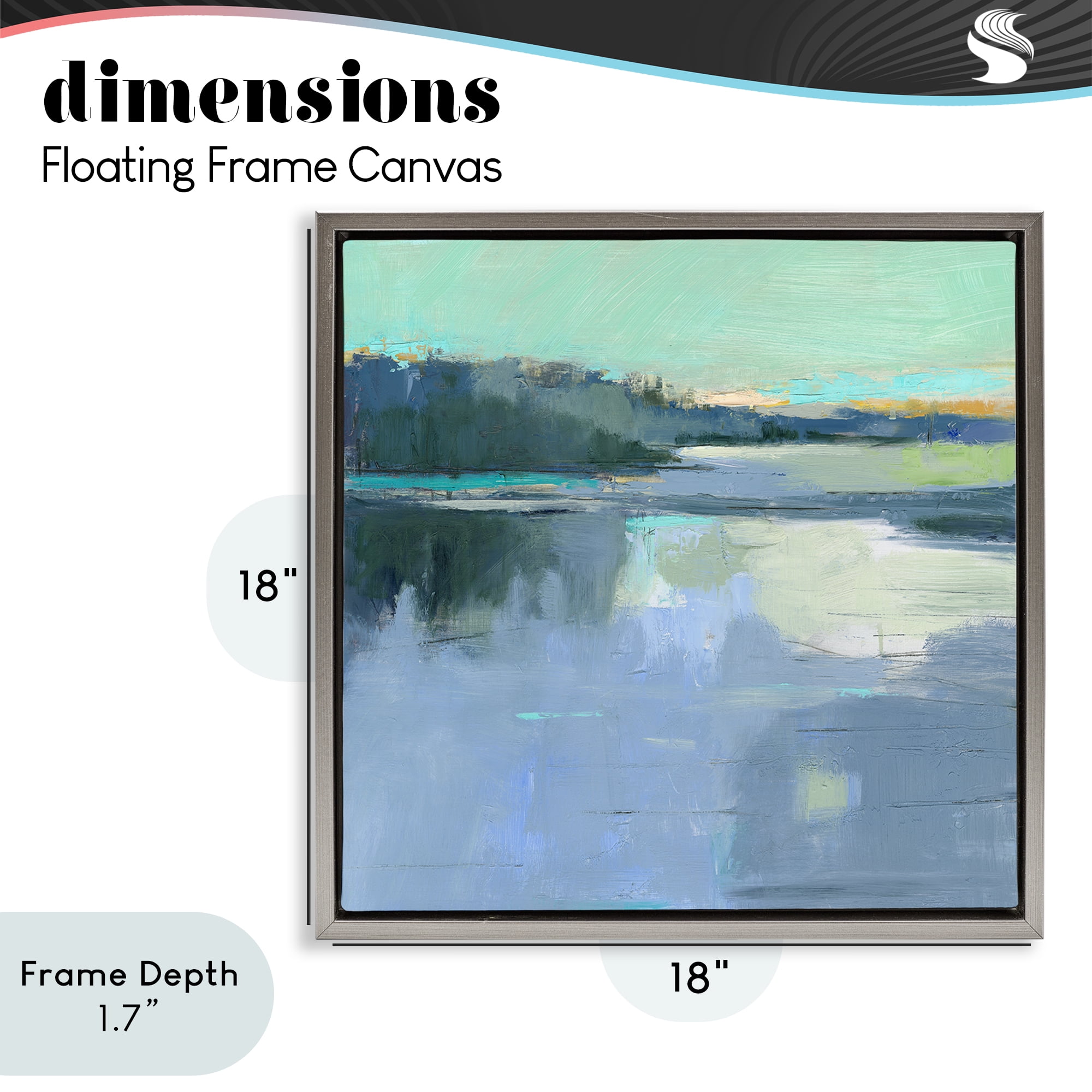Stupell Industries Brave Boat Harbor Gray Framed Floater Canvas Wall Art, design by Kathleen Robbins