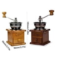 thumbnail image 5 of YIGSECU Retro Coffee Bean Grinder Tool Hand Operated with Anti Slip Base for Stability, 5 of 16
