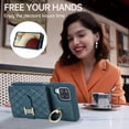 thumbnail image 2 of ZUKKASHAN Phone Case For Samsung Galaxy A12/M12 Wallet Cover with Crossbody Shoulder Strap and Leather Credit Card Holder 360°Rotation Ring Kickstand AA 12 5G A-12 S12 12A 4G2022, 2 of 5